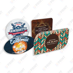 Business Cards, Custom Shape, 400gsm, 1000Pcs