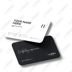 Business Cards, Round Corner, 400gsm 9x5.5cms