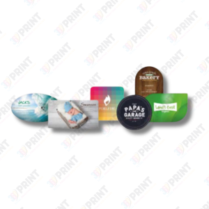 Business Cards, Custom Shape, Spot UV, 400gsm, 1000Pcs